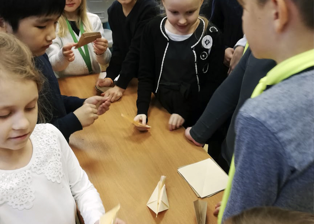 Оригами первоклассникам