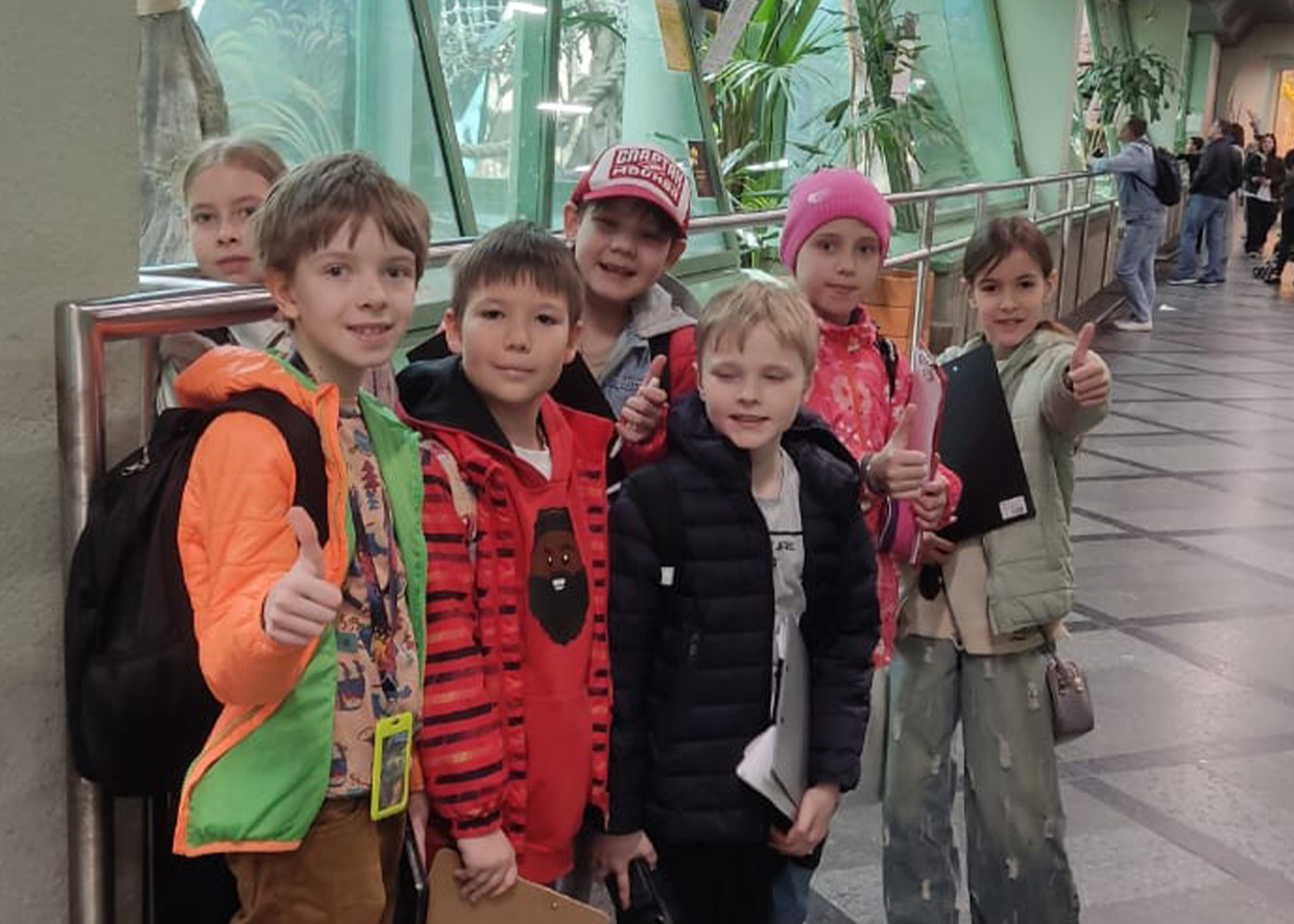 Урок в зоопарке