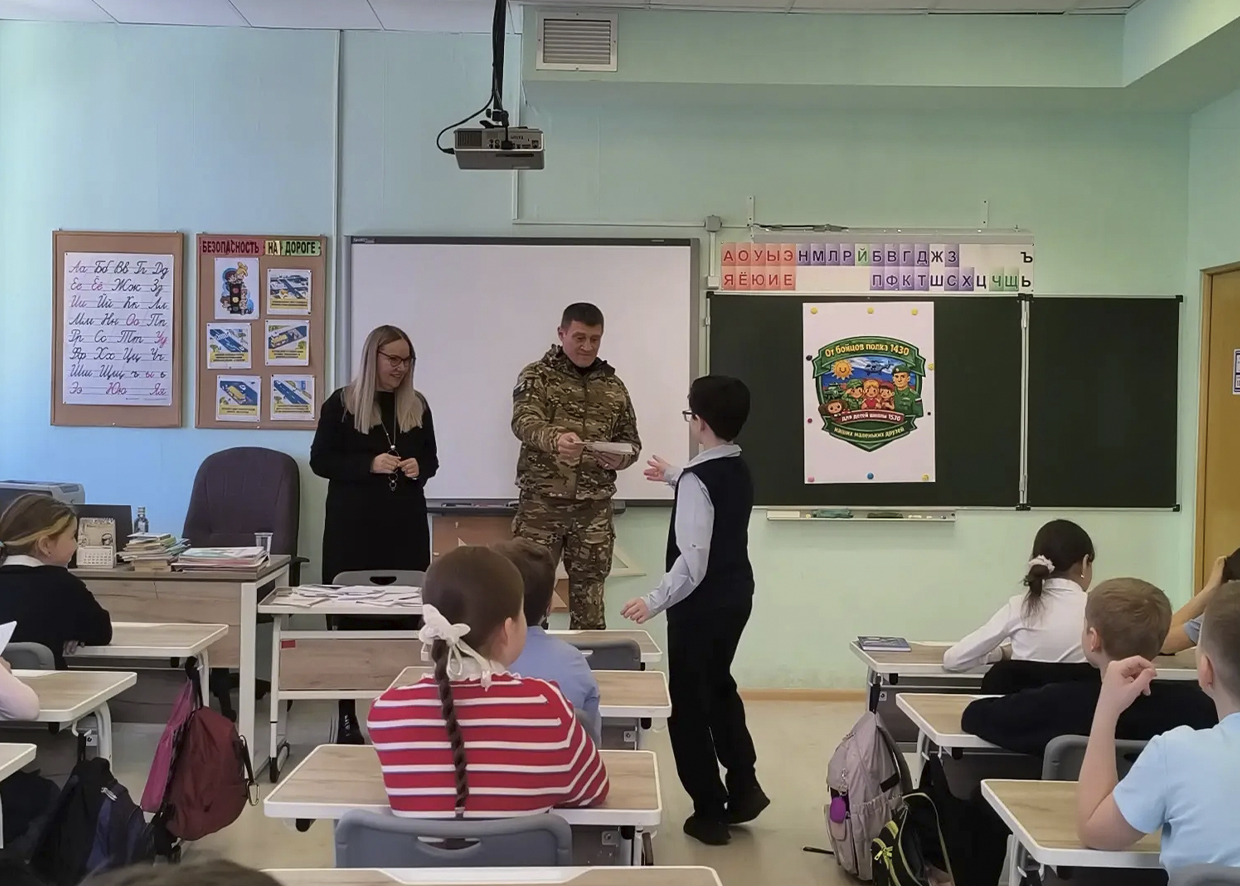 Встреча с бойцом СВО. Письма с фронта.