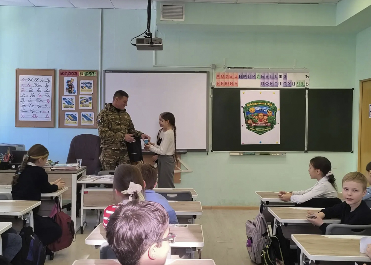 Встреча с бойцом СВО. Письма с фронта.