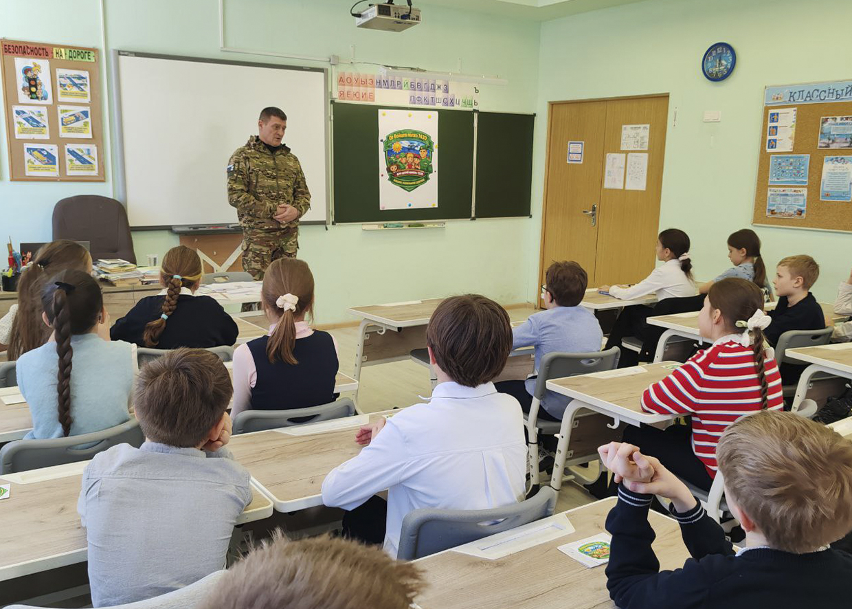 Встреча с участником СВО