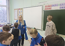 Встреча с актрисой театра Русская песня 