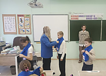Встреча с актрисой театра Русская песня 