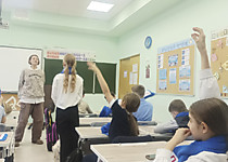 Встреча с актрисой театра Русская песня 