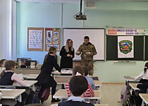 Встреча с бойцом СВО. Письма с фронта.