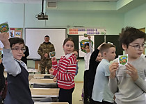 Встреча с бойцом СВО. Письма с фронта.