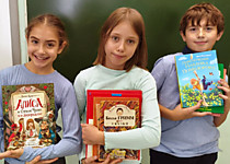 Книги для наших друзей из Мелитополя.
